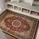 Shiflett Oriental Burgundy/Mustard/Black Area Rug