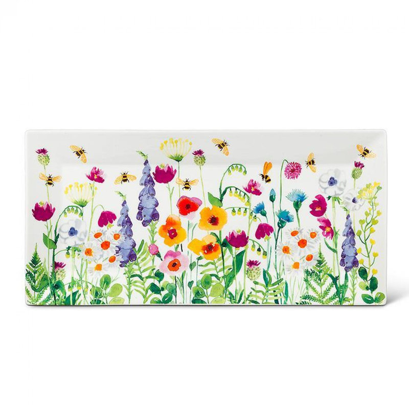 Plateau rectangulaire Bee Garden
