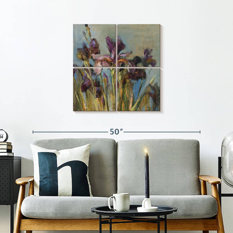 Harnek Spring Iris I, 26" H x 26" W