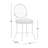 Felan Metal Accent Stool-233423187-209450046