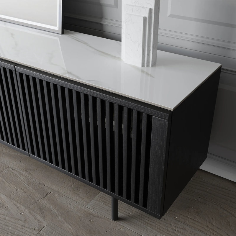 Meuble télé 70,87 po Mid-Century