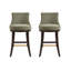 Tabouret de bar en chenille Lucia-113050972-113050973-128764352