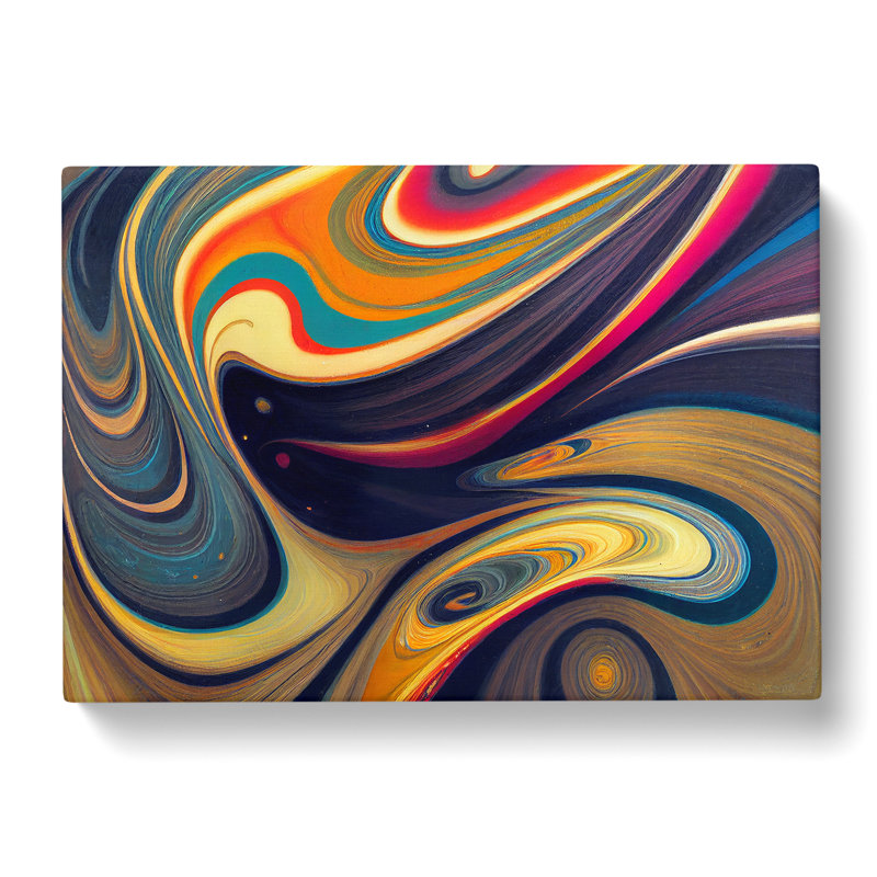 Marble Abstract Vol.6 - Wrapped Canvas Print