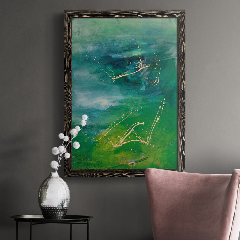Peaceful Diptych I, H 37,5 po x l 27,5 po x P 1 po, Noir