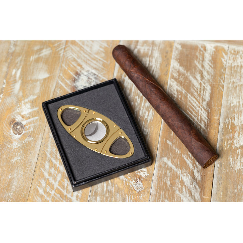 Accessoire de fumoir à cigares Jameson, Or poli