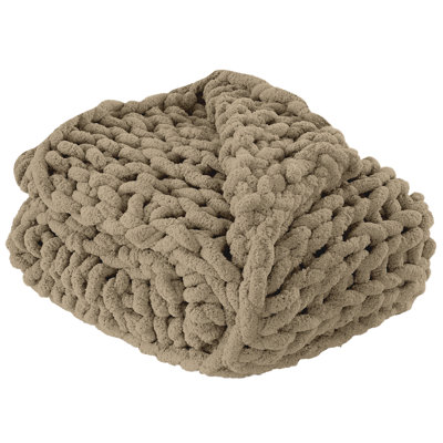 Avena Cable Knit Throw Blanket