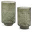 Accessoires de bougie en verre H 10,13 po
