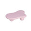 Table basse de 47 pouces en forme de nuage, table basse basse avec 3 pieds sphériques pour le salon-927104059