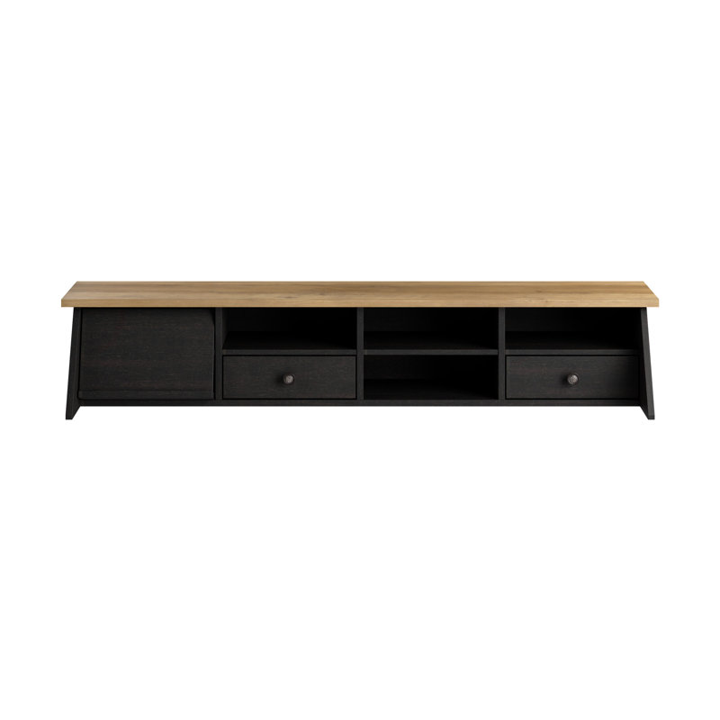 Organisateur de bureau Shelonda, Brun / noir