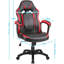17 Stories Blak Ergonomic Faux Leather PC & Racing Game Chair-927256285