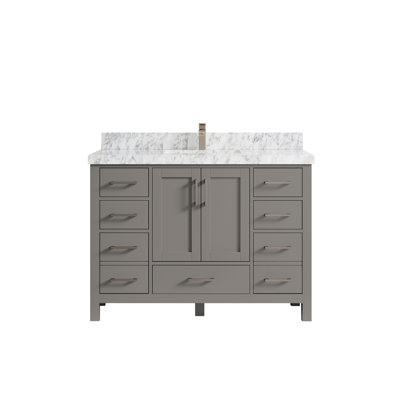 Ensemble de meuble-lavabo simple 48 po Malibu