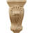 3 1/2"W x 4"D x 7"H Small Shell Corbel, Cherry (6-Pack)-91125574