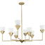 Lustre 8 lumières Pinellas-94230761