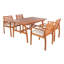 Ensemble repas 5 pièces avec coussins Upper Swainswick