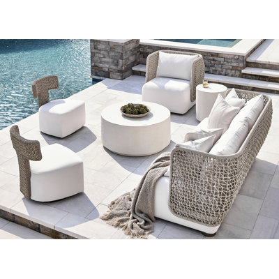 Bernhardt Cabo Outdoor Swivel Chair