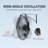 VEVOR 21.7'' Wall Mounted Fan Fan