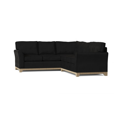 Canapé modulaire en coton de 108 po de largeur Bevins