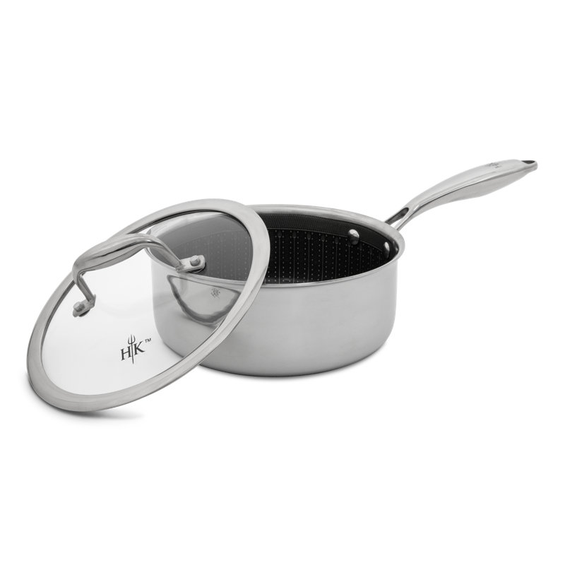 Hell's Kitchen Hybrid 2.5-Quart Saucepan and Lid