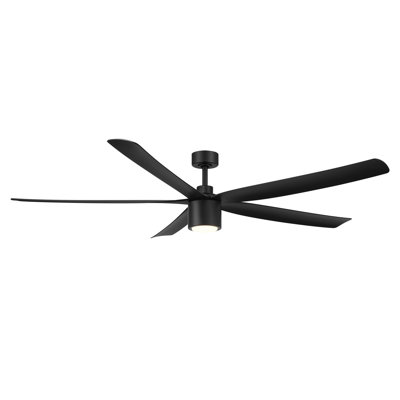 RAVIAN 5-Blade Ceiling Fan With Remote and Dimmable Light