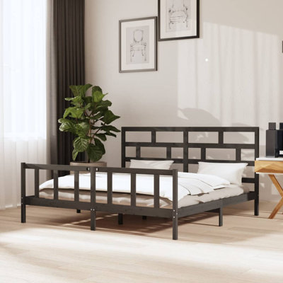 Jaako Solid Wood Bed