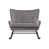 Polyester argent est en rupture de stock