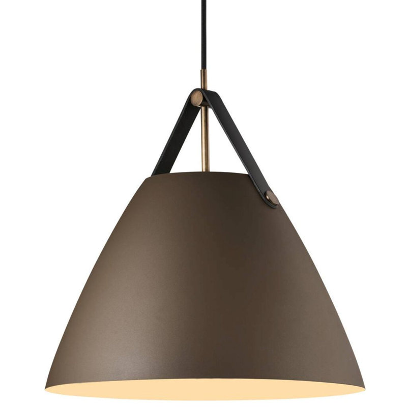 1 - Light Beige Cone Pendant