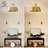 14.6" Semi Flush Mount Light Fixture
