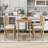 Laubin 6 - Piece Trestle Dining Set, Rectangular Dining Table and 4 Dining Chairs-1410090533
