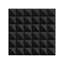 Paquet de 24 panneaux de mousse acoustique 12 x 12 x 2 po pour mur et plafond Studio