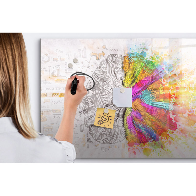 Magnetic Glass Dry Erase Board