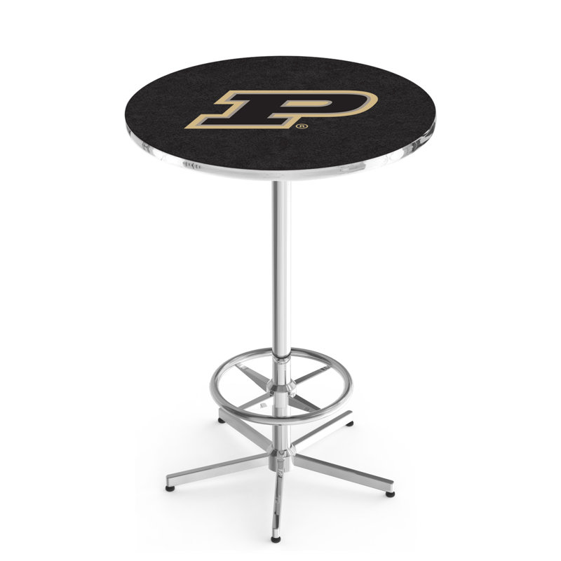 NCAA Round Dining Table, Purdue