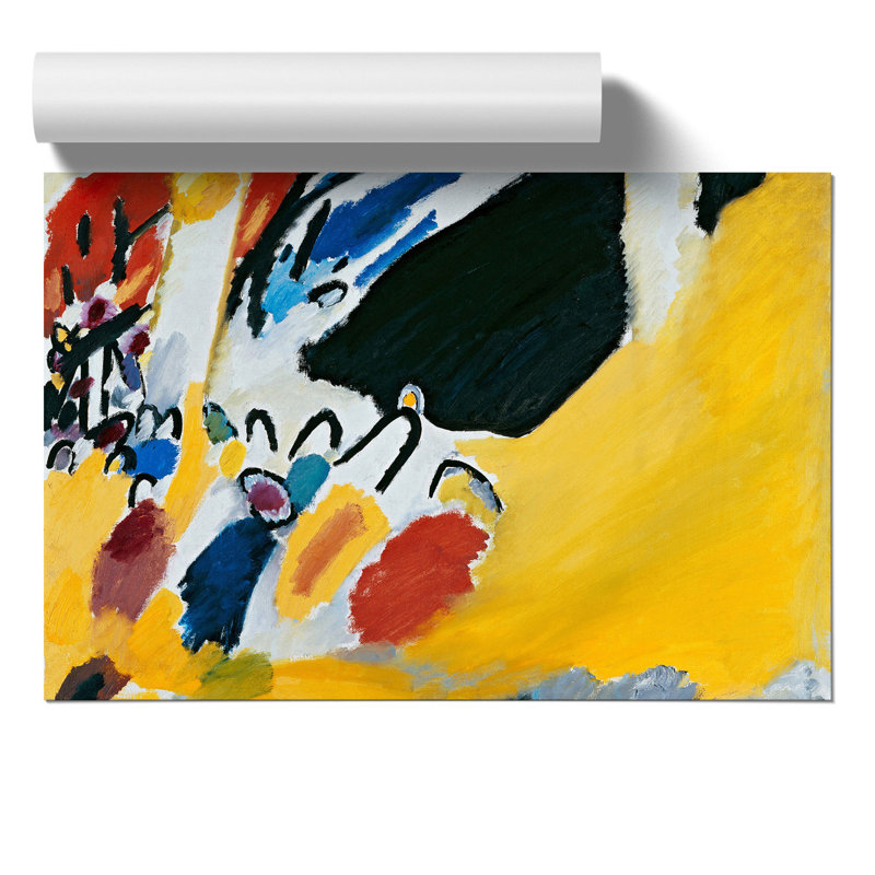 Impression Iii by Wassily Kandinsky - No Frame Painting, 21cm H x 30cm W x 0.1cm D