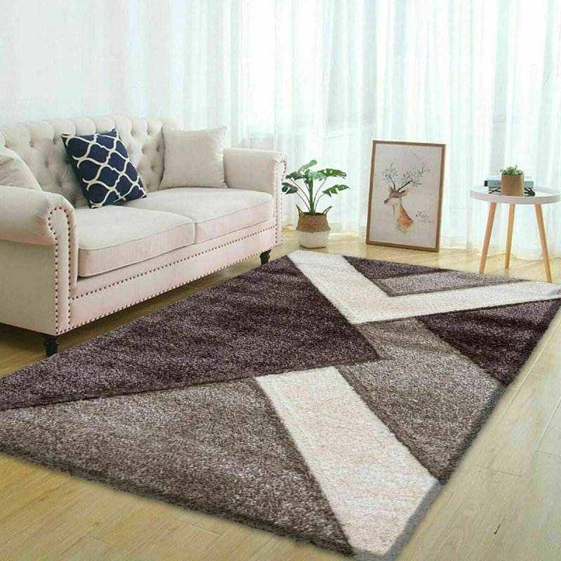 Geometric Area Rug, Rectangle 60 x 110cm