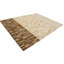 Tapis beige moderne en similicuir 6X6-2092775535