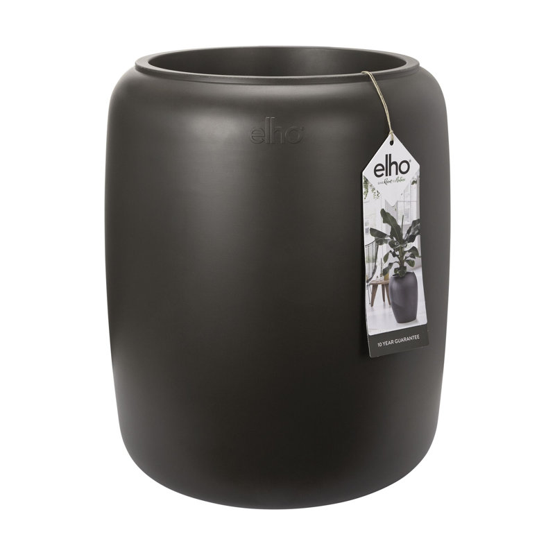 Pure Beads Pot Planter, Black, 47.6 H x 39.2 W x 39.2 D