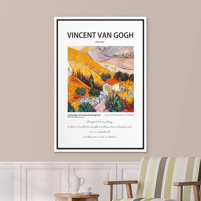 " House Ploughman " by Vincent Van Gogh
