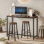 Siljan 2PC Bar Stools 65CM High