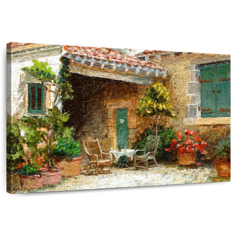 Lilie Provence Barn, 34" H x 51" W