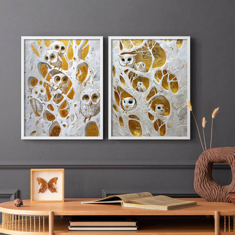 ANIMALS Series LXII - reproduction encadrée de qualité supérieure - prête à être accrochée - aucun clou requis - aucun clou requis