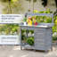 Table de rempart Outsunny