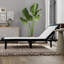 Grand base réglable avec fonction tête en gris - Structure en métal pour un meilleur repos et confort articulé Option de lit, télécommande câblée, changement de position-329029347