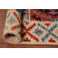 Tapis oriental géométrique All-Over Kilim 9 x 11