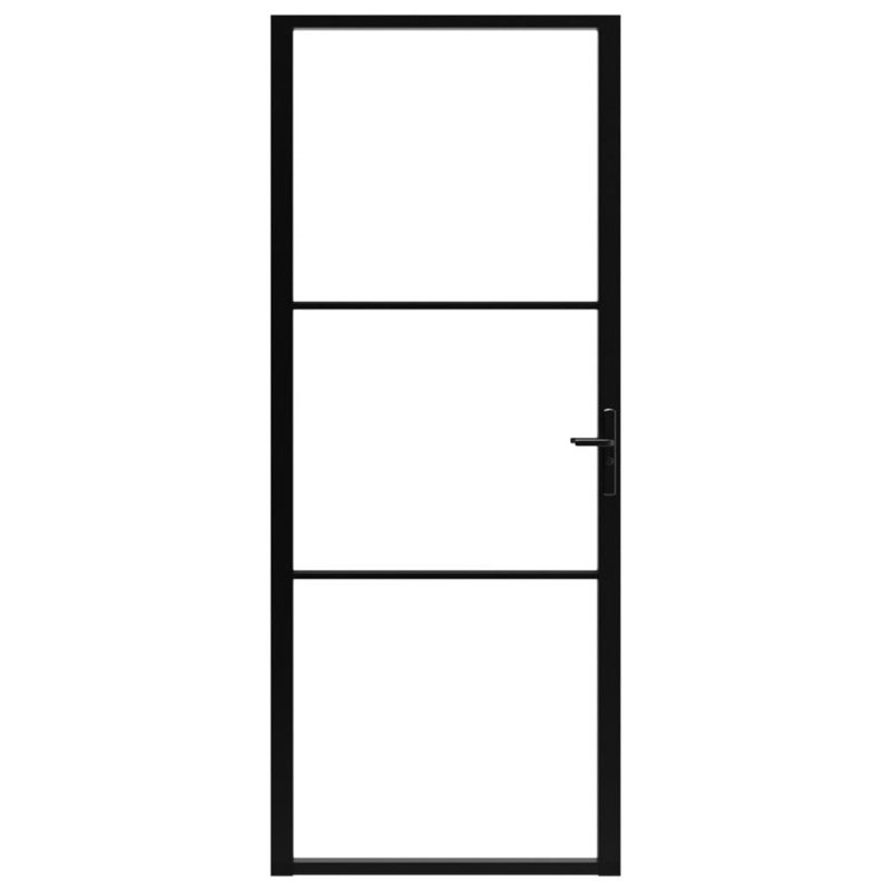 Hobucken Glass Internal Door, 201.5cm H x 93cm W x 35cm D