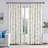 100% Blackout Floral Print Polyester Thermal Insulated Curtains With 12 Metal Rings & 12 Hooks, Pinch Pleat Window Treatments For Bedroom/Living Room (Set of 2)-116634204-116634215