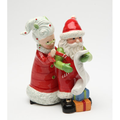Santa and Mrs. Claus Checking The List