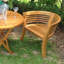 Half Moon Outdoor Lounge Chair