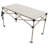 Adrianna Gear Aluminum Roll Top Table 48 x 25 in.