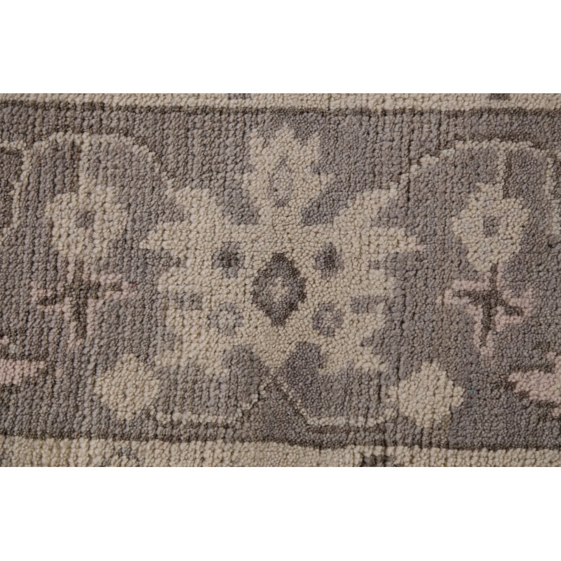 Tapis ivoire ivoire Oushak 6 x 9
