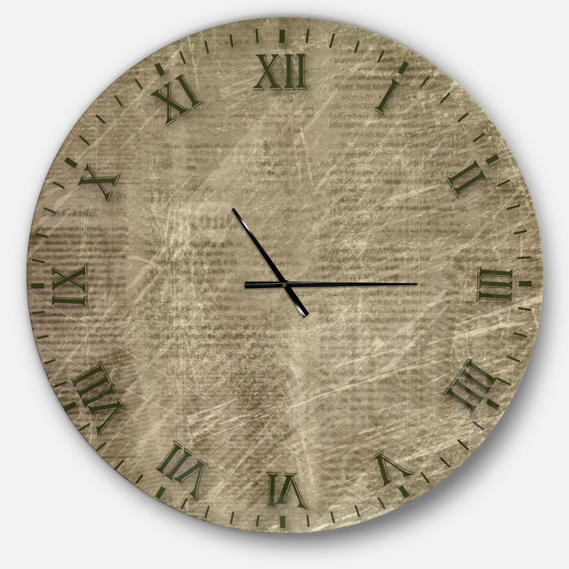 Horloge murale style campagne antique antique, Grand