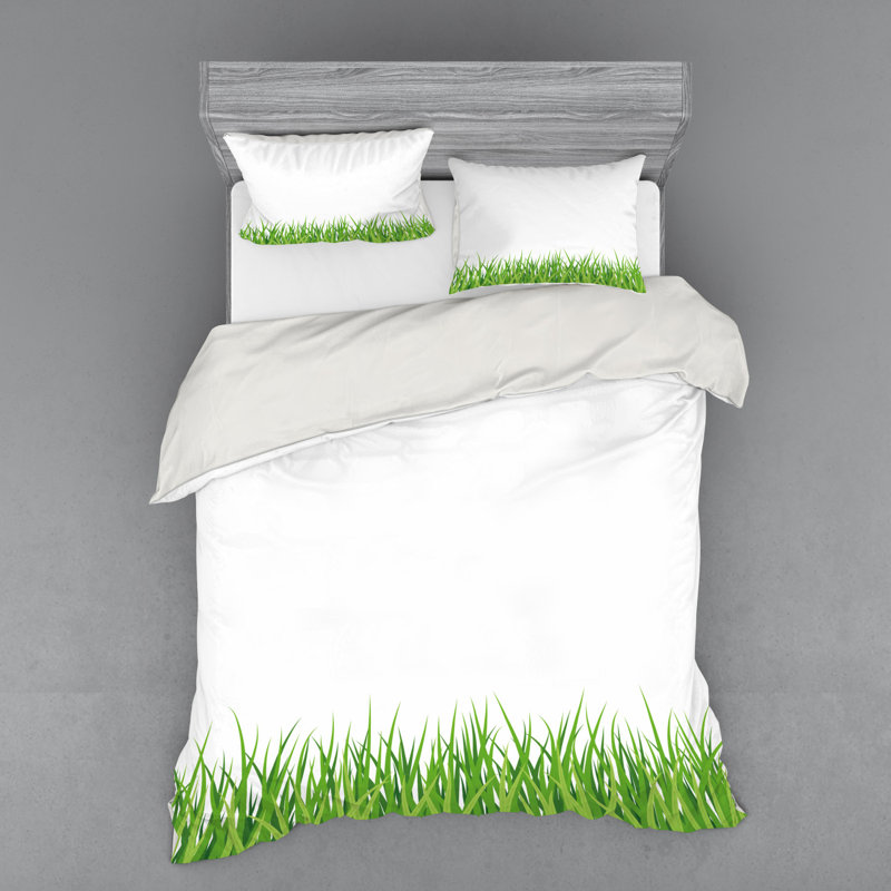 Farmhouse / Country Polyester Duvet Cover, Queen Duvet Cover + 3 Additional Pieces